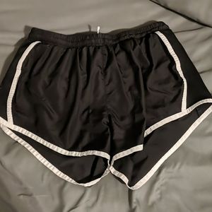 Black Running Shorts
